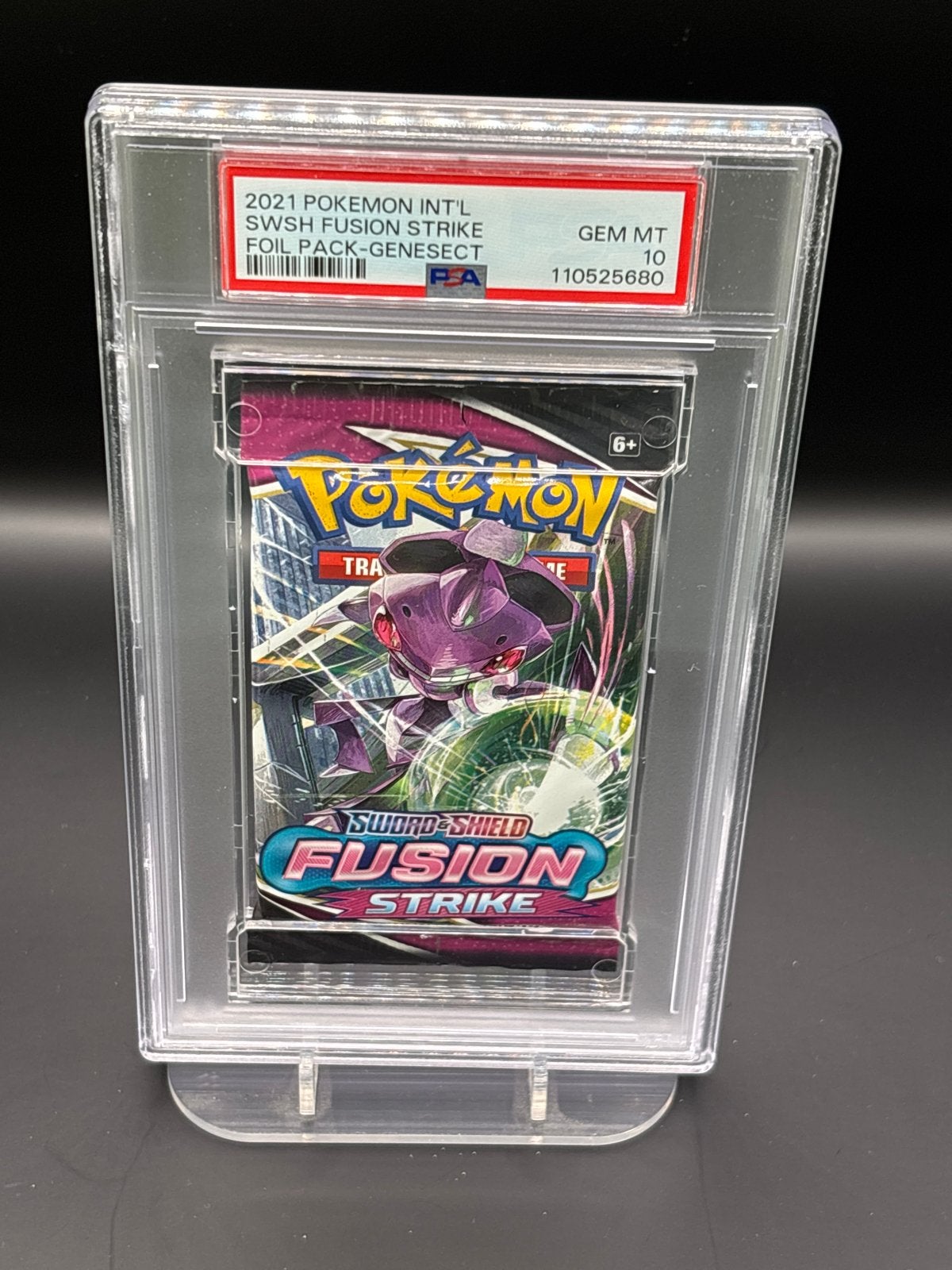 PSA 10 Pokémon Fusion Strike Booster Pack Genesect (m2444802273 ...