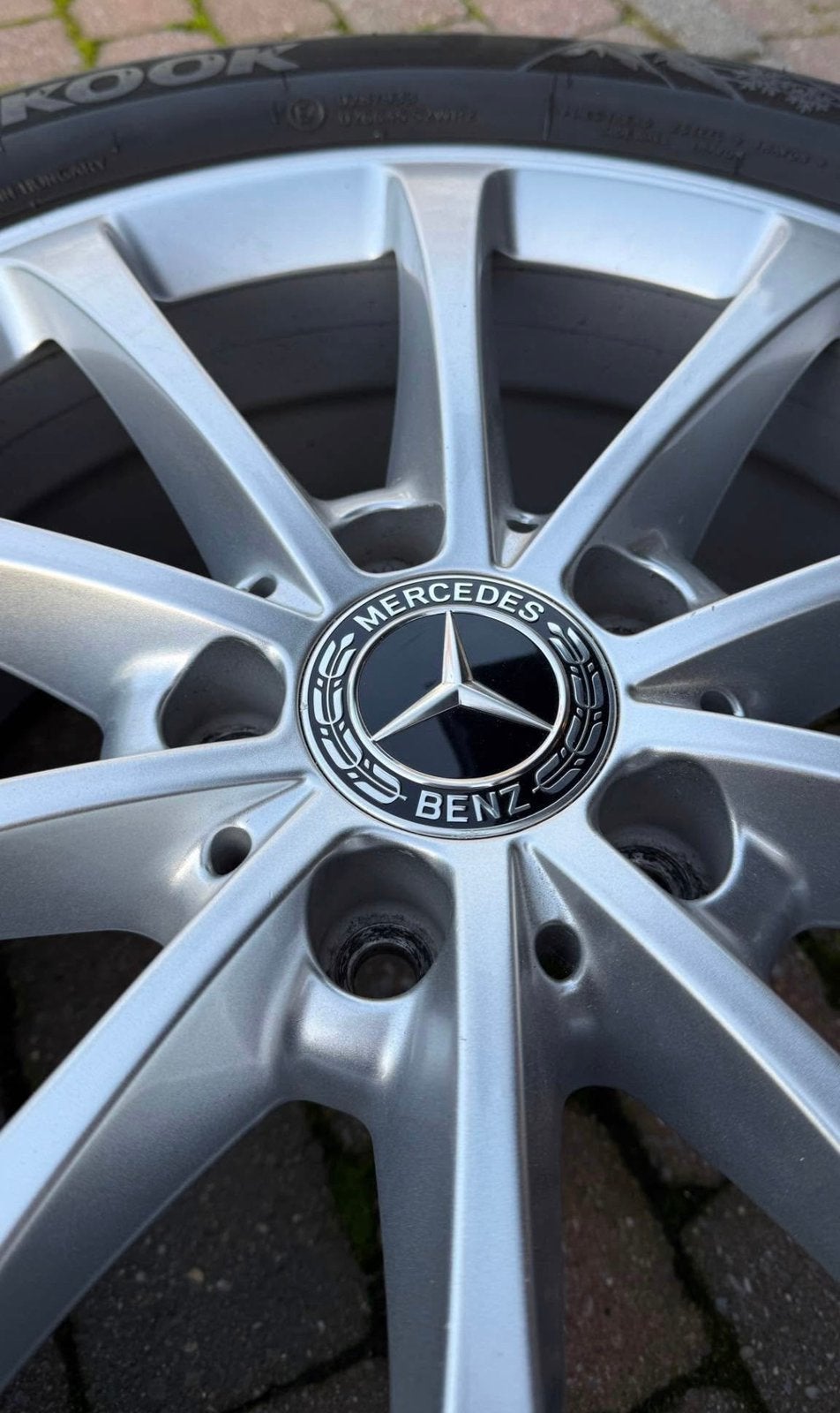 17 inch mercedes benz - velgen, Auto diversen, Ophalen, Gebruikt