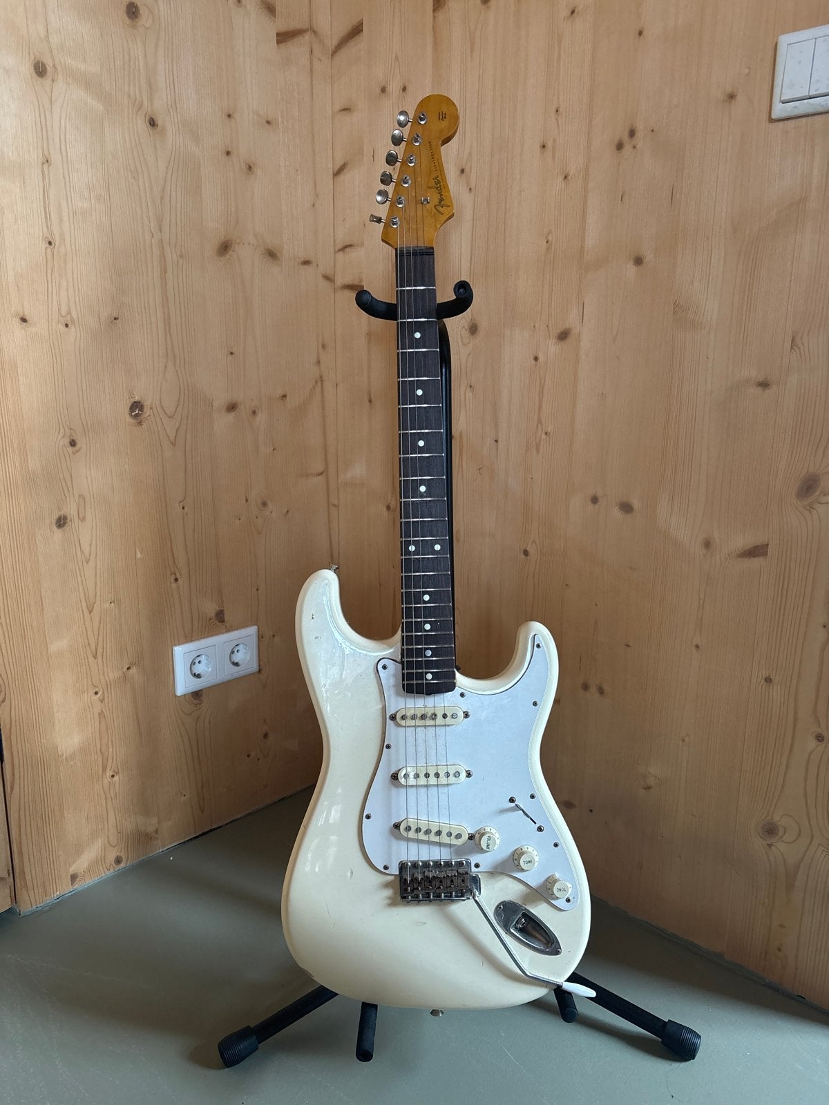 Fender Stratocaster 1989 (Made in Japan), Ophalen of Verzenden, Gebruikt, Solid body, Fender