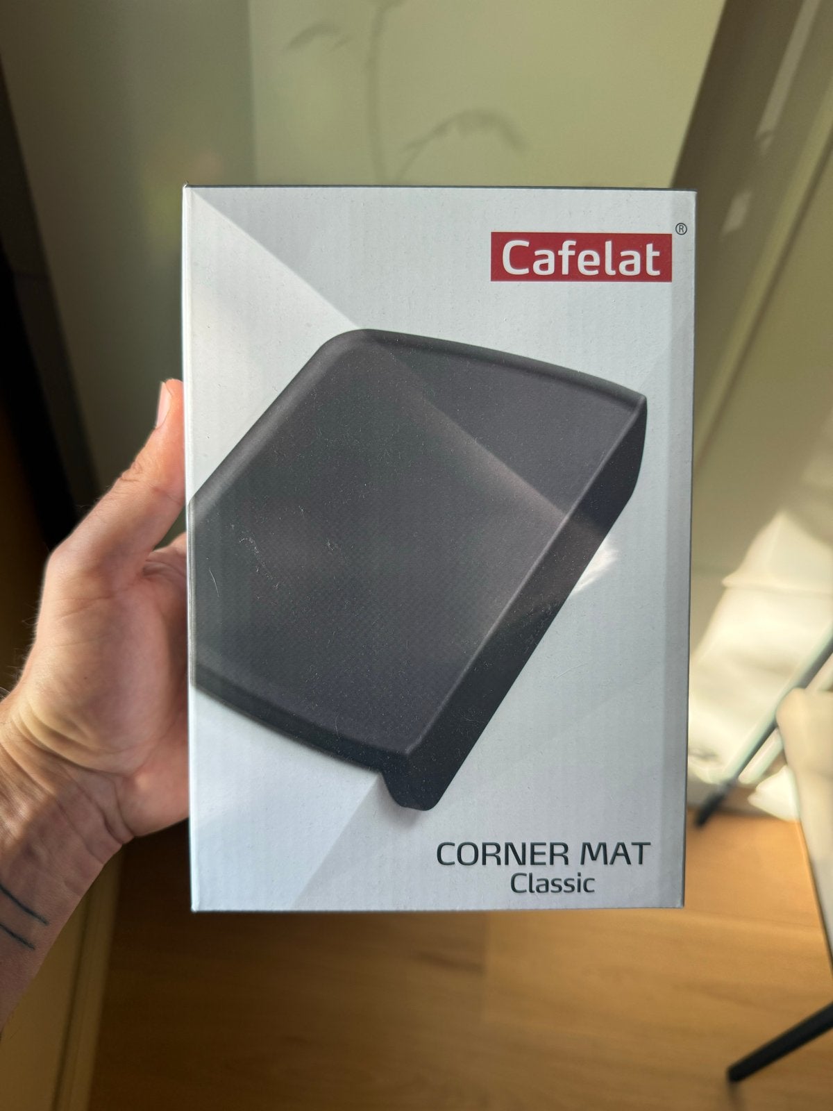Koffiemat Cafelat Corner Mat Classic - Nieuw in doos, Ophalen of Verzenden, Nieuw, Overige merken, Barista-accessoire