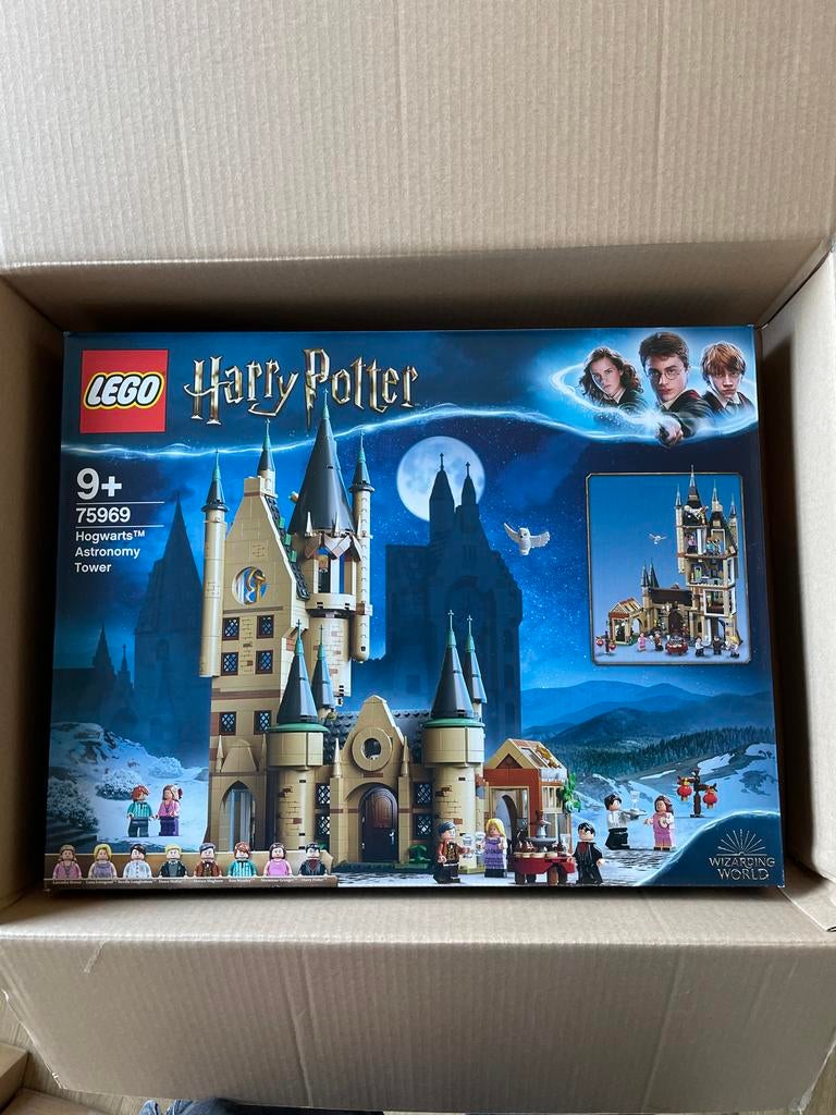 LEGO Harry Potter 75969 Hogwarts Astronomietoren, Inclusief minifiguren, Lego, Ophalen of Verzenden, Complete set
