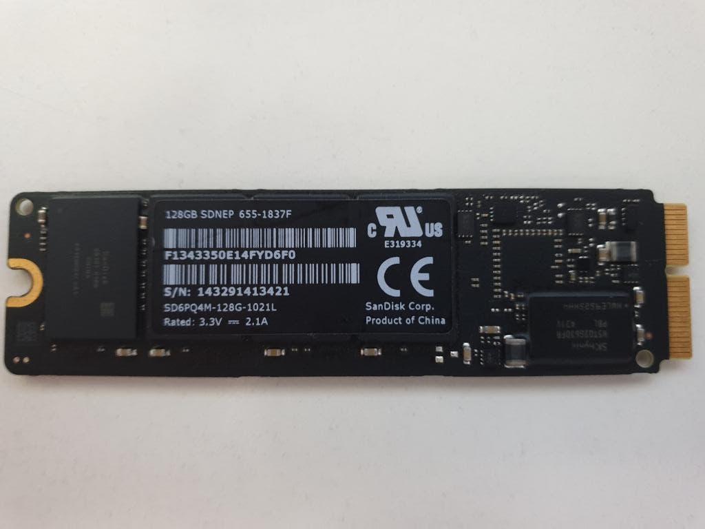 Original Apple 128gb Ssd Macbook Pro Air Sandisk, Computers en Software, Harde schijven, Intern, SSD, Sandisk, Nieuw