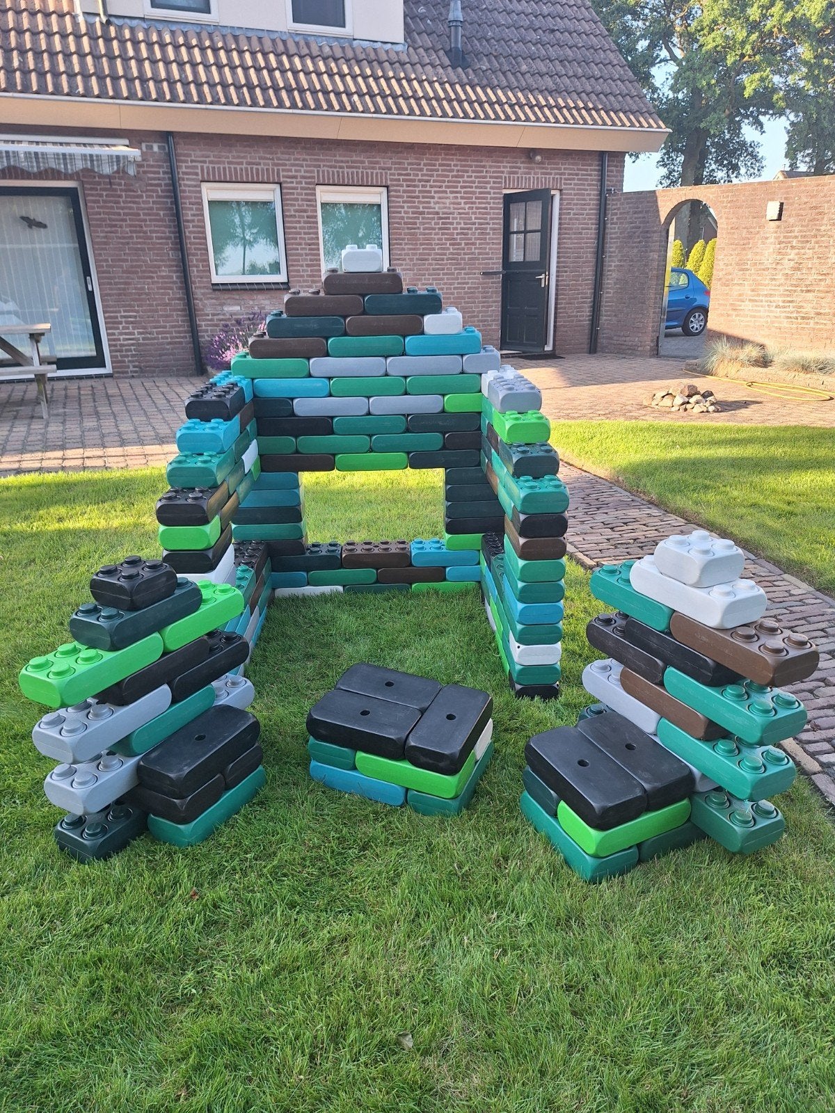 Grote bouwblokken, XXL lego blokken 212 stuks te huur, Ophalen, Zo goed als nieuw, Overige