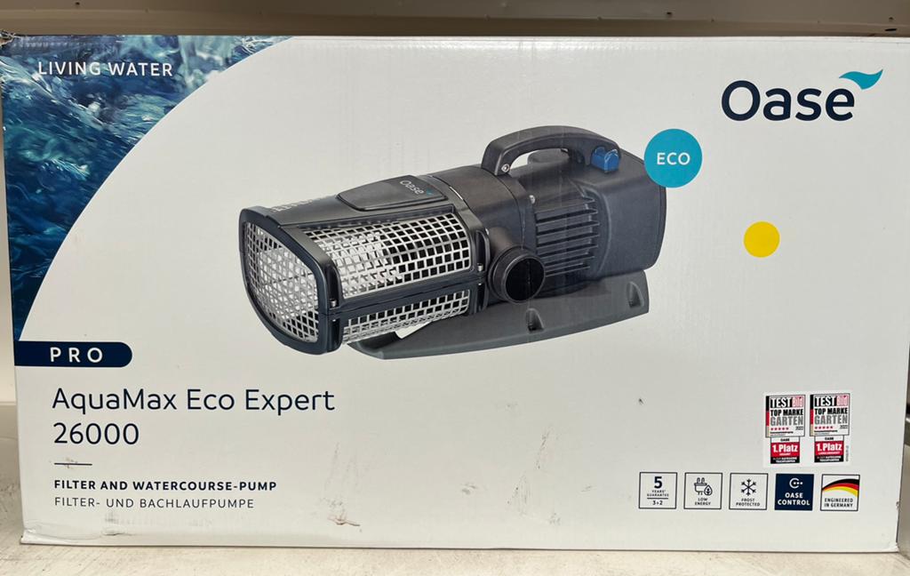 OASE Aquamax Eco Ecpert 26.000 pomp, Ophalen, Nieuw