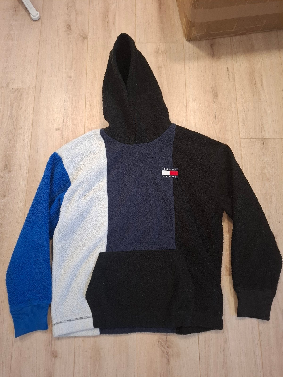 Tommy jeans hoodie fluffy, Kleding | Heren, Truien en Vesten, Ophalen of Verzenden, Zo goed als nieuw, Tommy Jeans, Maat 48/50 (M)