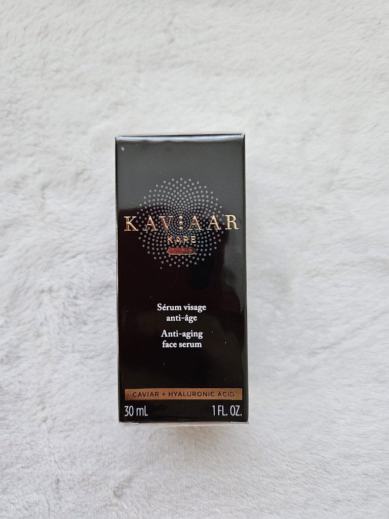 Luxe Kaviaar Kare Paris anti-aging gezichtserum met kaviaar, Ophalen of Verzenden, Nieuw, Gehele gezicht, Verzorging