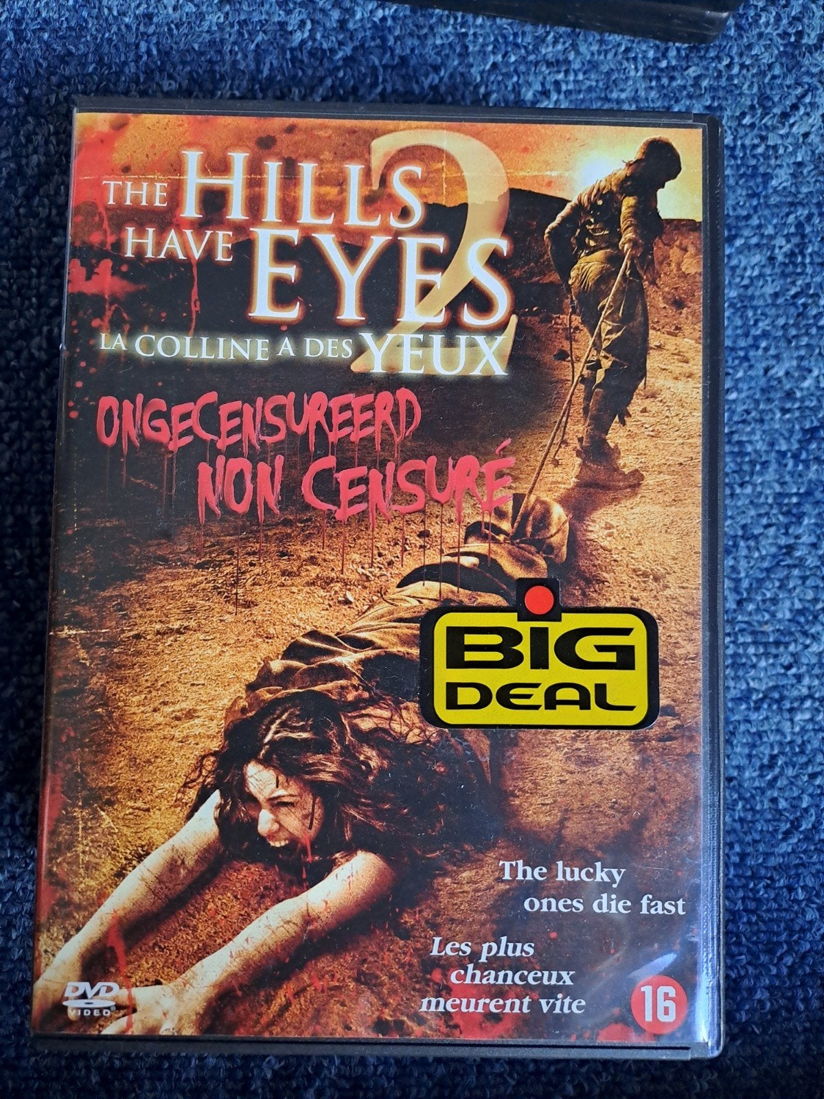 hills have eyes 2 (dvd), Vanaf 16 jaar, Ophalen of Verzenden, Zo goed als nieuw, Slasher