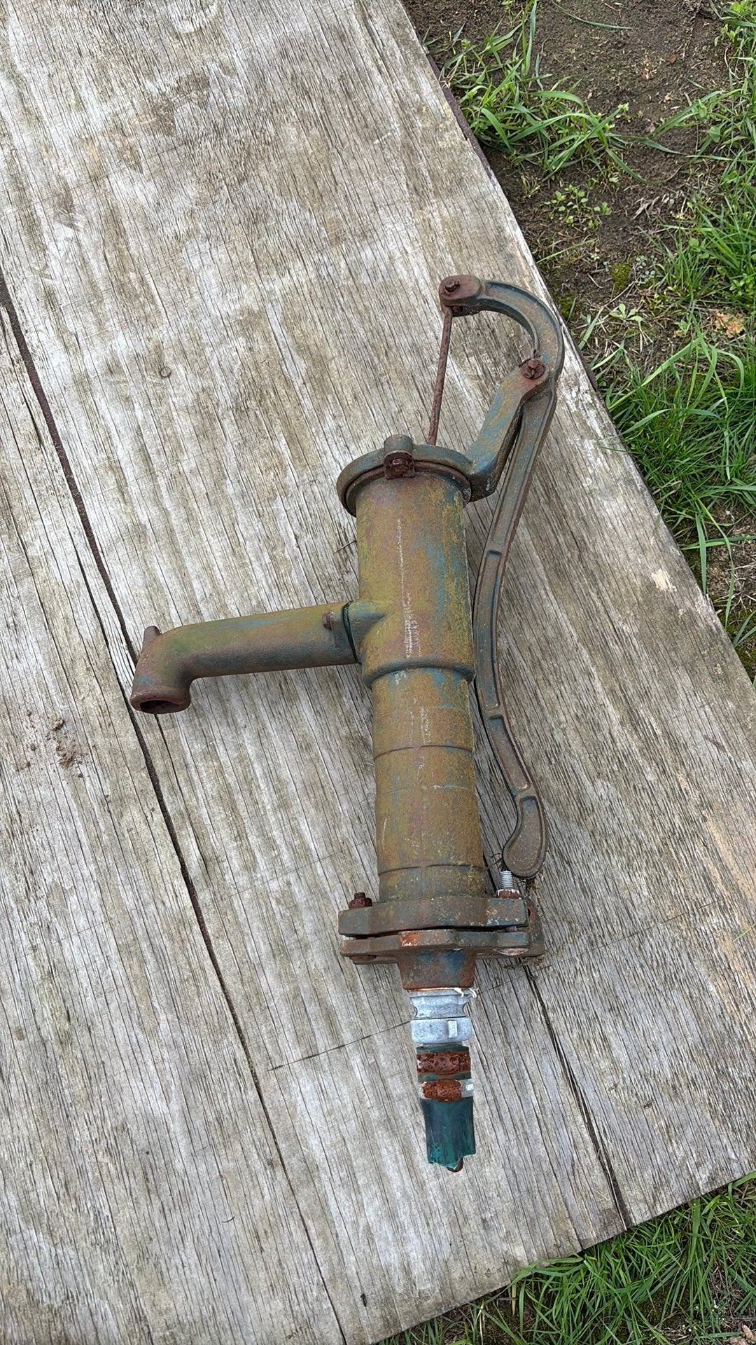 Te koop gietijzeren waterpomp, Ophalen, Gebruikt, Handmatig, Overige typen