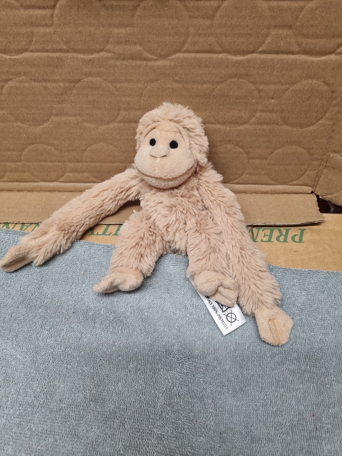 zorg en zekerheid aapje knuffel nr 63, Ophalen of Verzenden, Zo goed als nieuw, Overige typen