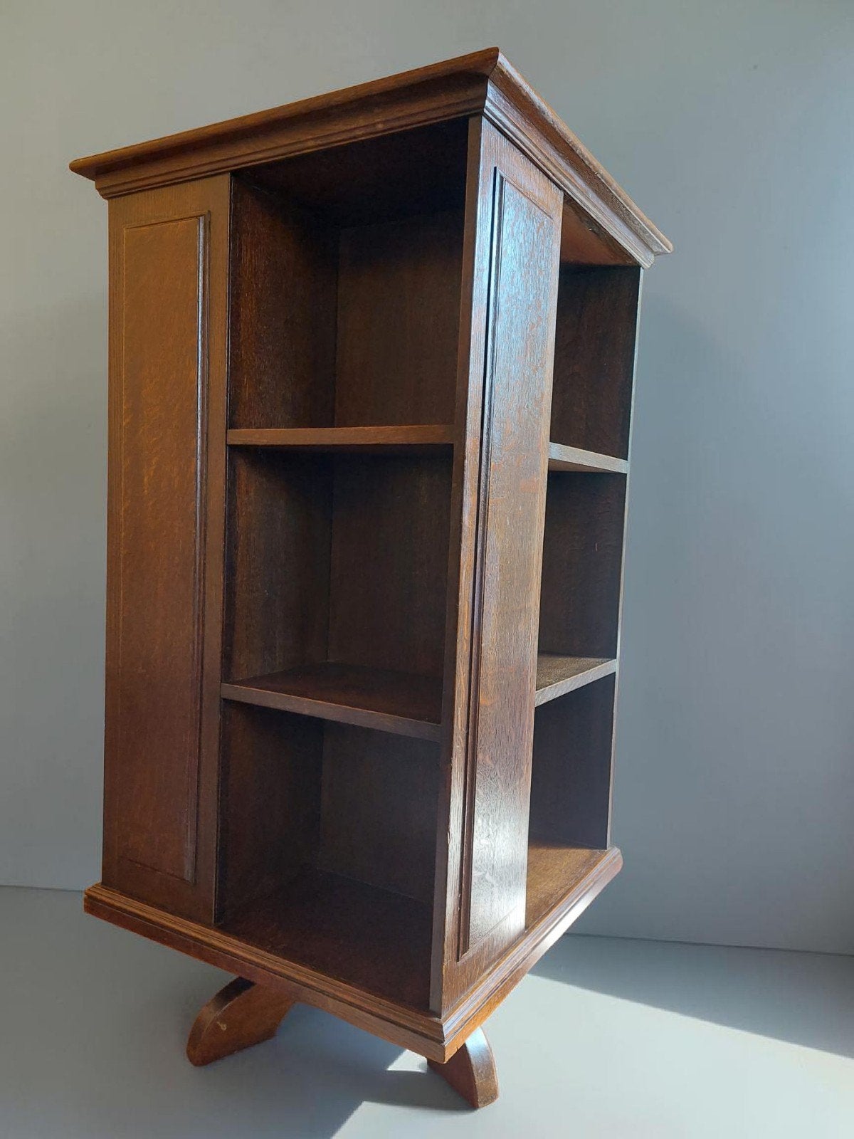 antieke Art Deco boekenmolen, Antiek en Kunst, Antiek | Meubels | Kasten, Ophalen