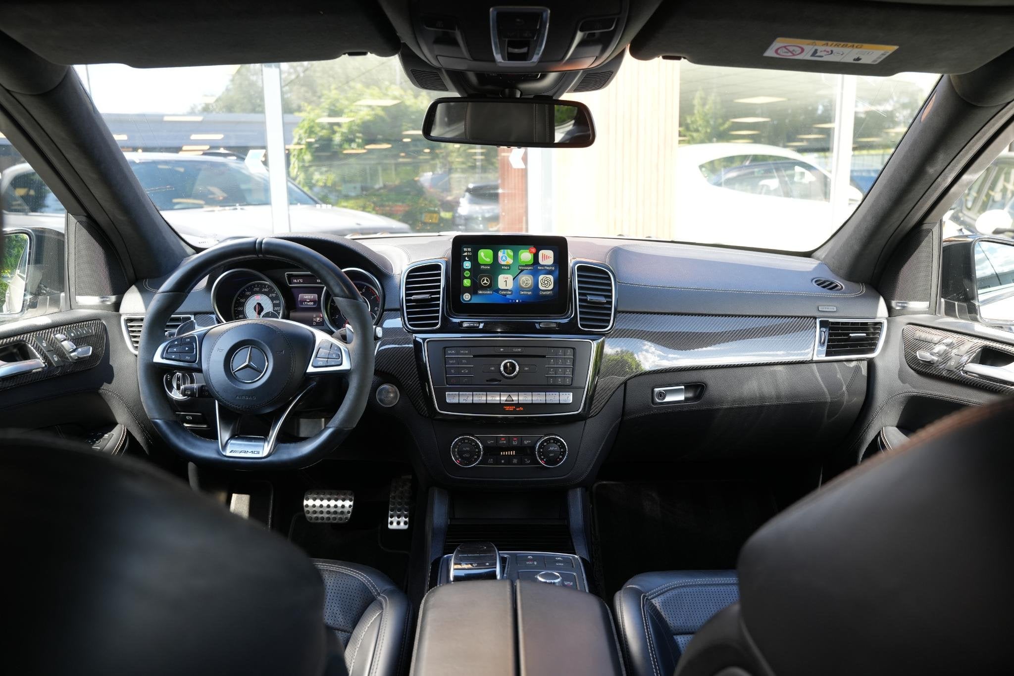 Mercedes-Benz GLS AMG 63 4MATIC Panoramadak 7 persoons Adapt, Auto's, 5461 cc, 7 stoelen, Leder, Vierwielaandrijving