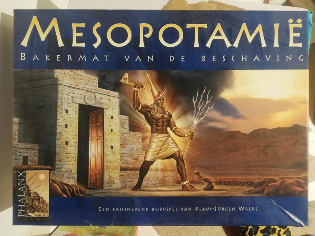 Mesopotamië - 999 games - zgan nooit gespeeld, Hobby en Vrije tijd, Gezelschapsspellen | Bordspellen, Ophalen of Verzenden, Zo goed als nieuw