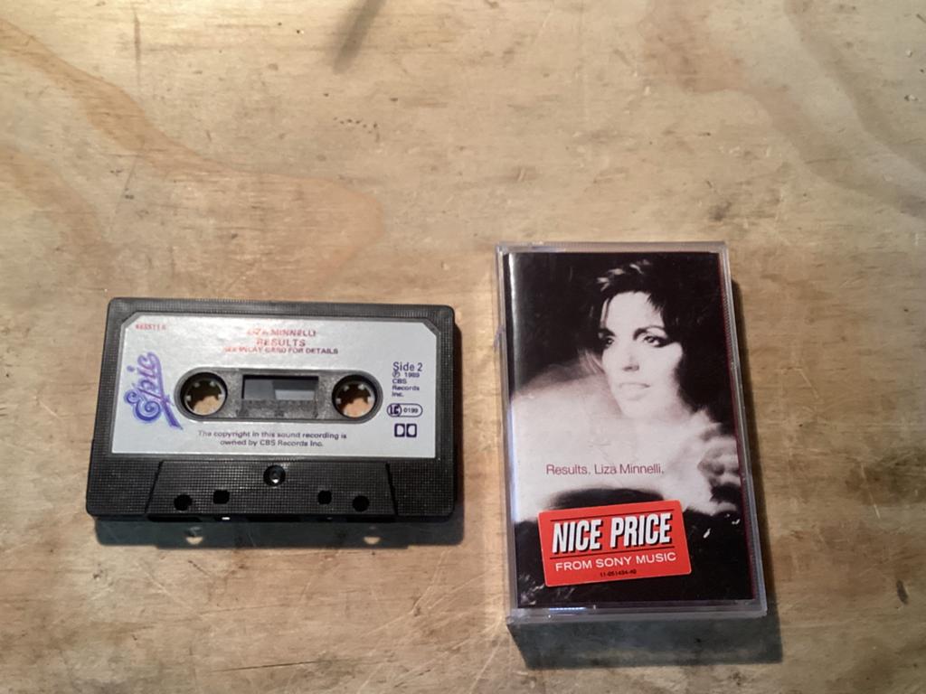 Liza Mannelli Results cassette, Ophalen of Verzenden, Zo goed als nieuw, Overige genres, 1 bandje