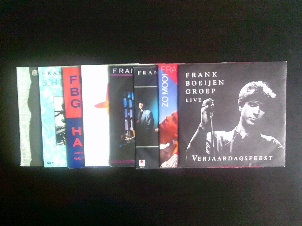 vinyl singles van frank boeijen group 8 stuks, 1990 - 1999, 7 inch, Ophalen of Verzenden, Pop