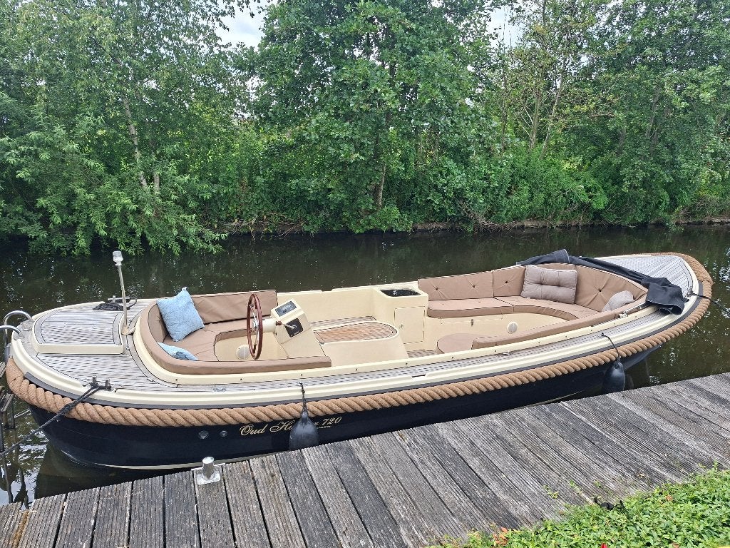 Sloep Oudhuijzer 720 incl. stallingstrailer, Ophalen, Gebruikt, Binnenboordmotor, 85 cm