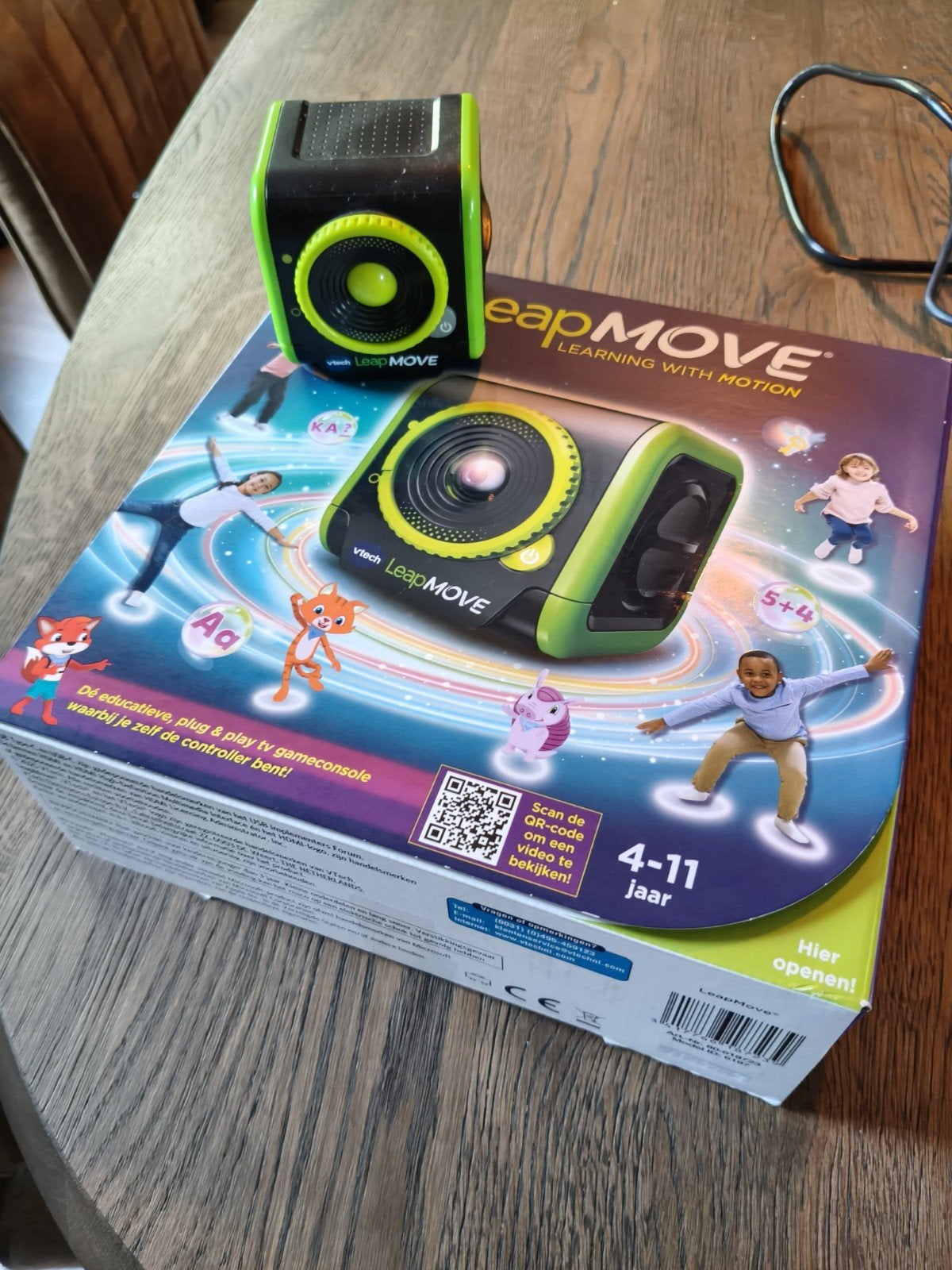 VTech Leap MOVE Bewegingscamera Educatieve Console, Ophalen, Overige merken, Zo goed als nieuw