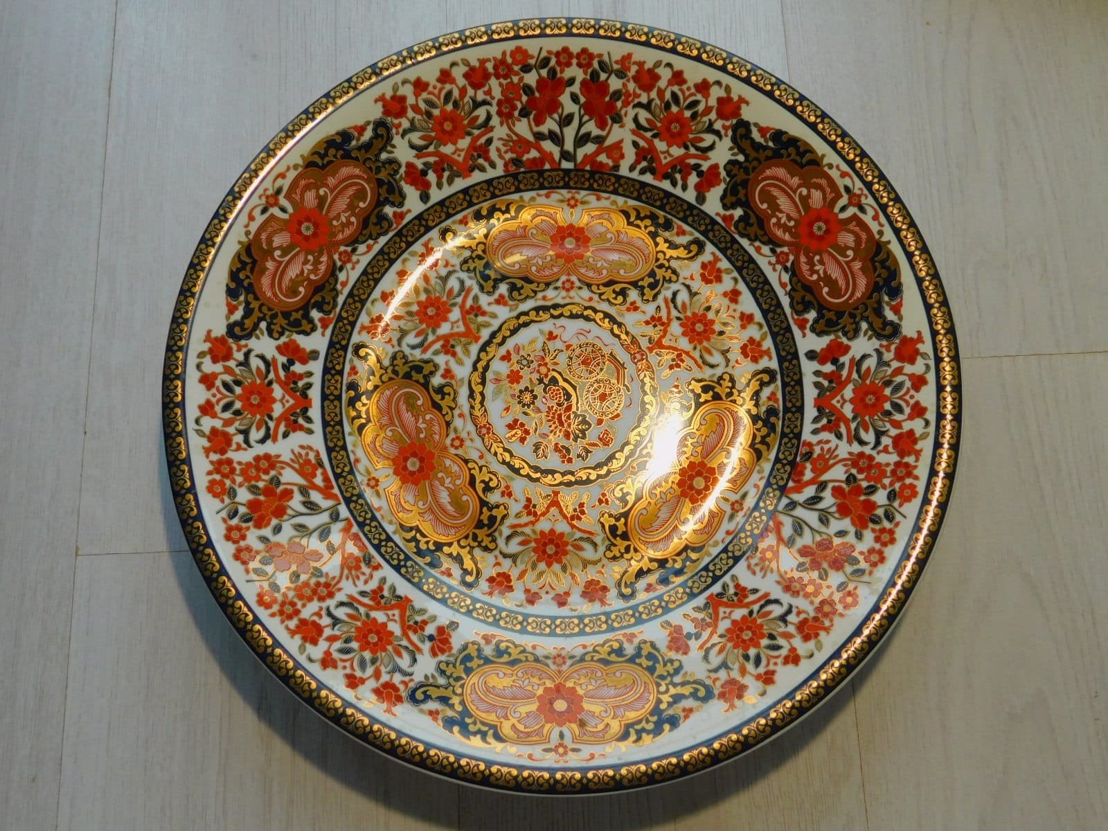 Grote Vintage Imari Schotel, Antiek en Kunst, Ophalen of Verzenden