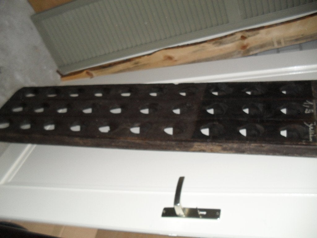 oude flessenrek., Ophalen, Gebruikt, Hout, Minder dan 5 flessen