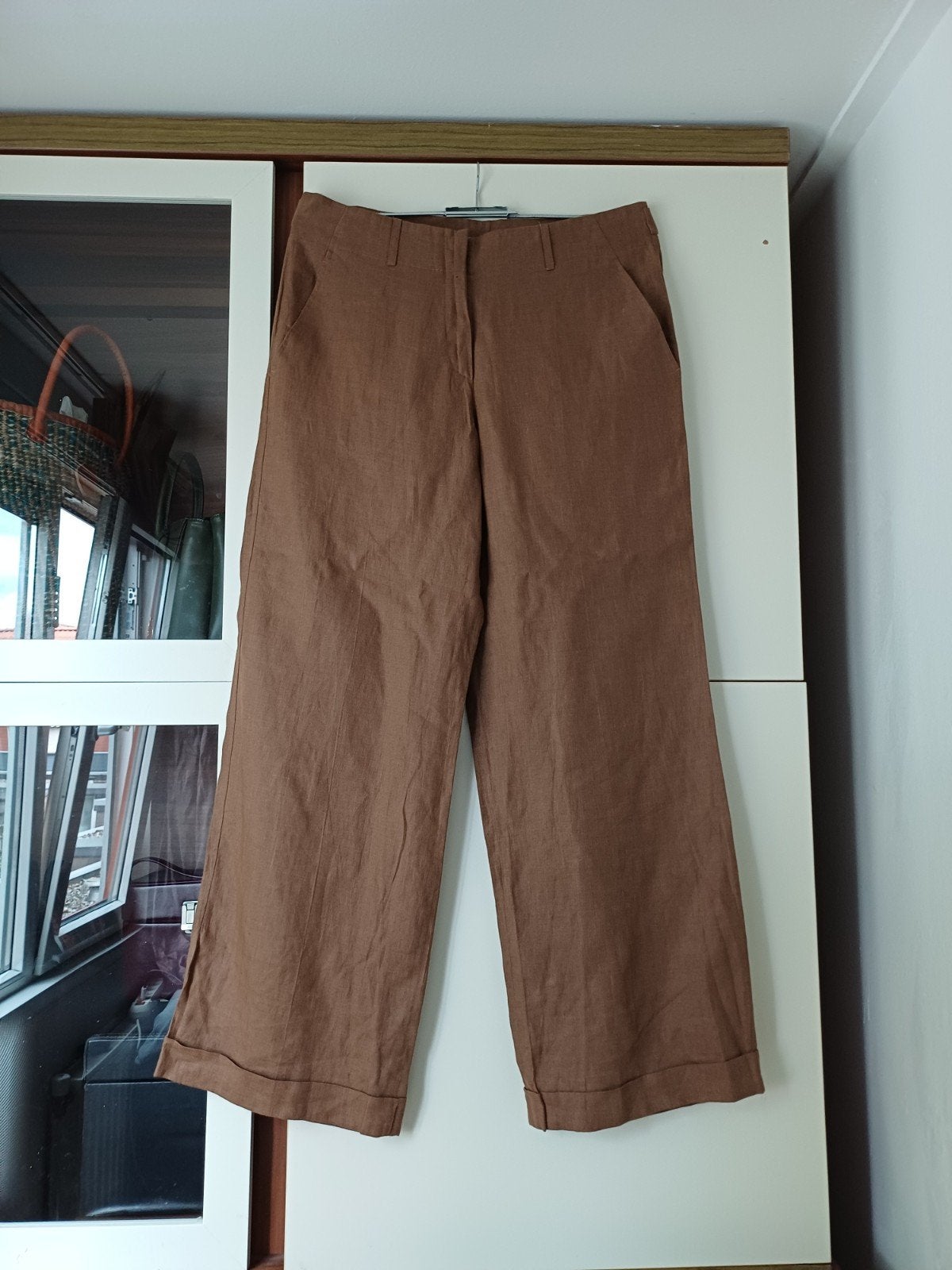 TURNOVER BROEK.  NIEUW, Zwart, Maat 42/44 (L), Nieuw, Ophalen of Verzenden