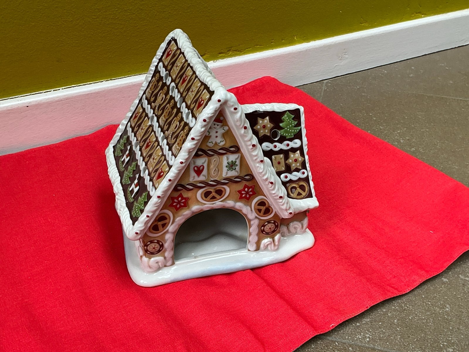 Villeroy en boch gingerbread huis kerst, Ophalen of Verzenden, Zo goed als nieuw