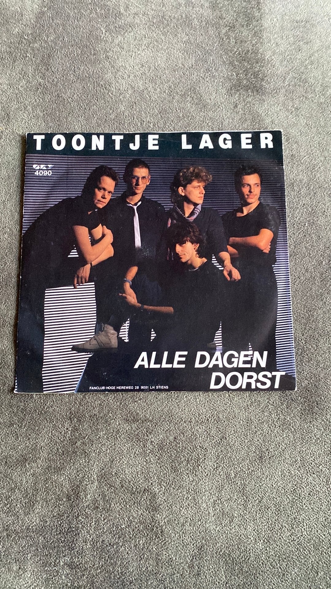 Vinyl single Toontje Lager - Alle dagen dorst, Ophalen of Verzenden, Zo goed als nieuw, Nederlandstalig