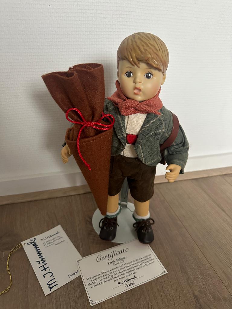 Schooljongen Hummel pop Goebel, Ophalen, Zo goed als nieuw, Pop
