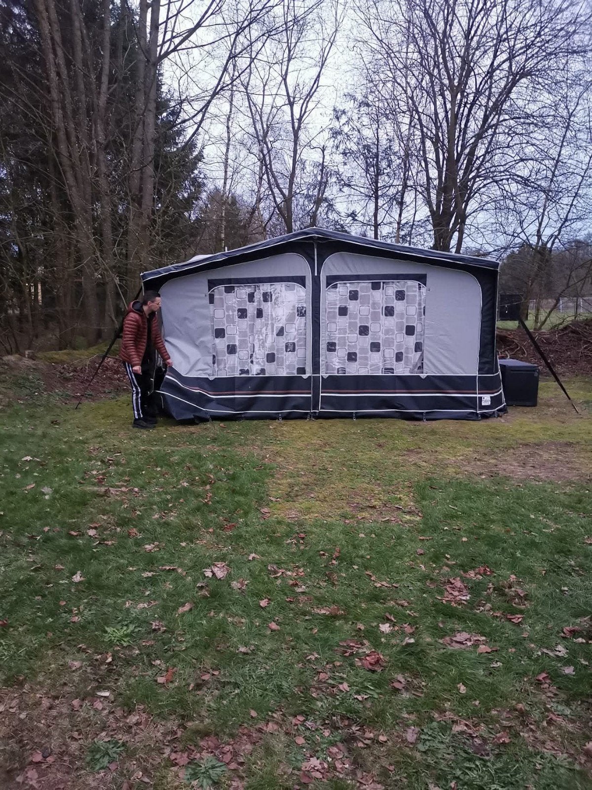 Ruime voortent 2023 voor caravan  maat 10, Ophalen of Verzenden, Tot en met 4