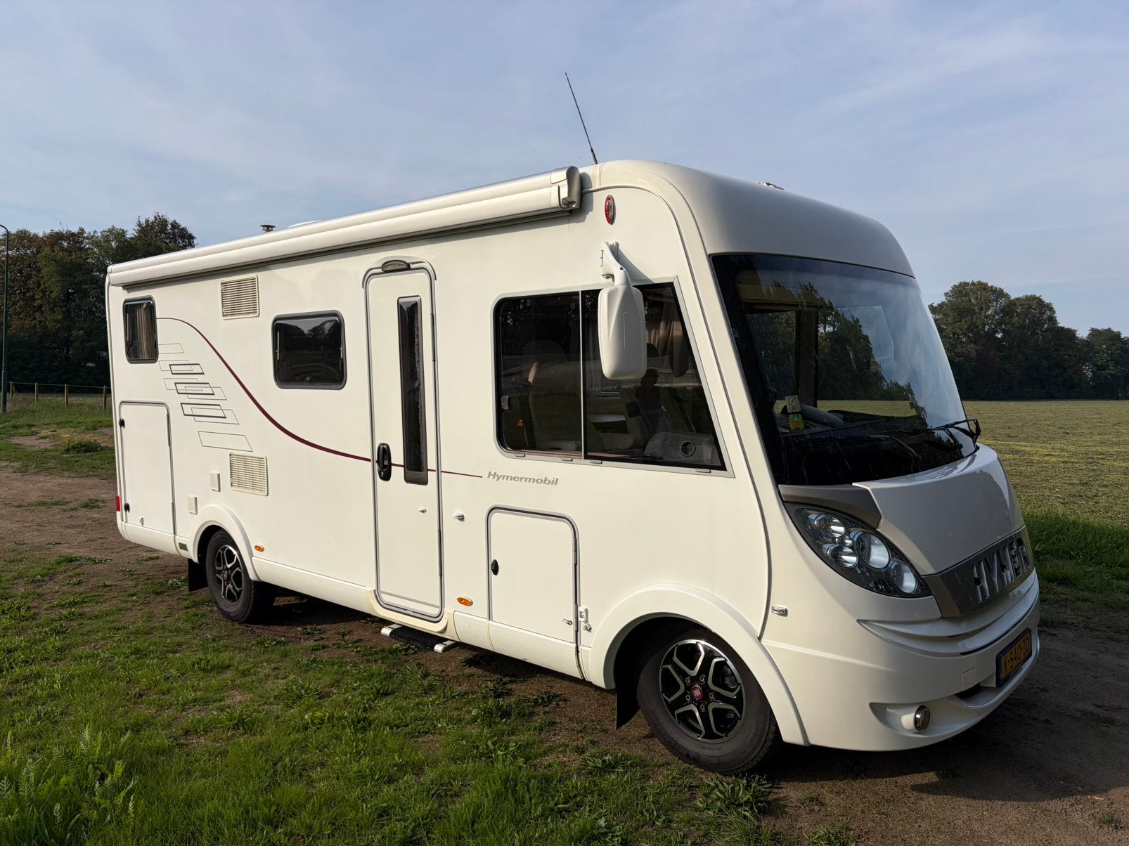 Hymer B578 2013 Euro 5 enkele bedden 93185km, Caravans en Kamperen, Integraal, Fiat, 6 tot 7 meter, Particulier