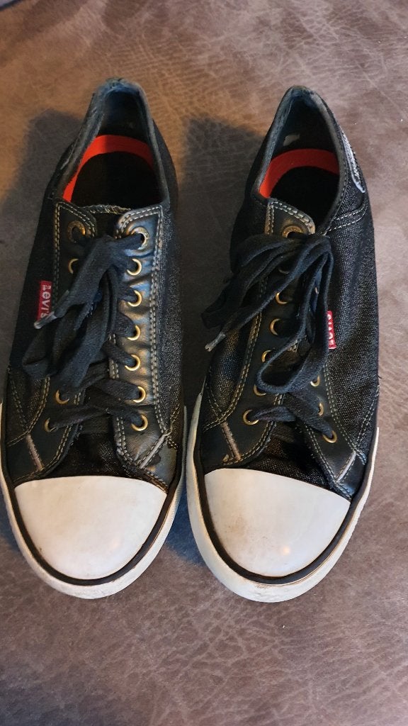 sneakers van Levi's, Ophalen, Levi's, Zwart, Sneakers of Gympen