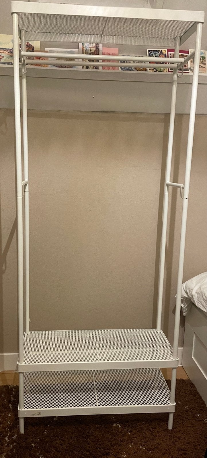IKEA MACKAPÄR Kledingrek, Ophalen, Gebruikt