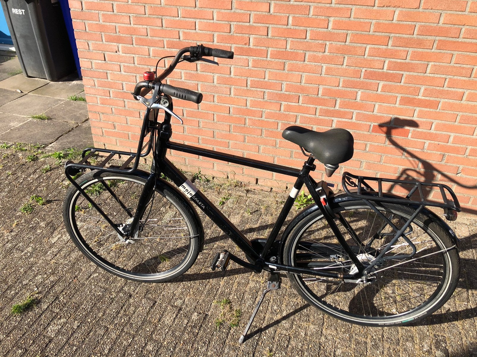 Alle fietsen 50,=!! Sparta Mojo H57 Zwart 7 Versn.!!, Ophalen of Verzenden, Zo goed als nieuw, Sparta, Versnellingen