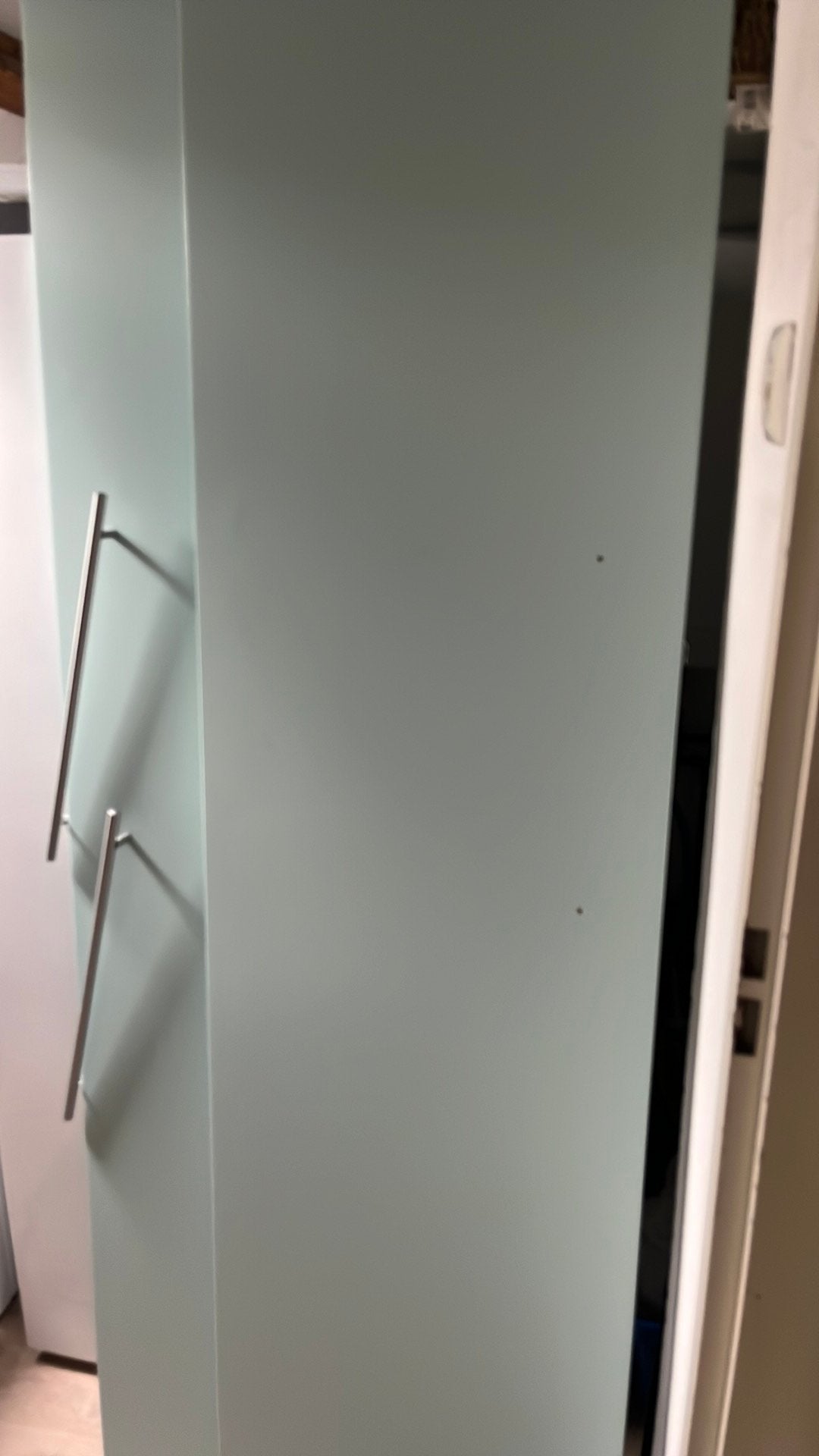 2 ikea pax kast deuren mint groen, Huis en Inrichting, Ophalen, 200 cm of meer, 50 tot 100 cm, Zo goed als nieuw