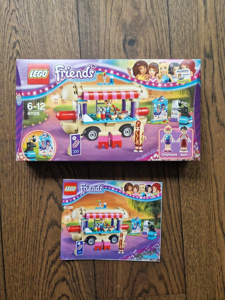LEGO Friends 41129 Pretpark Hotdog-wagen - Compleet, Compleet, Lego, Friends, Ophalen of Verzenden