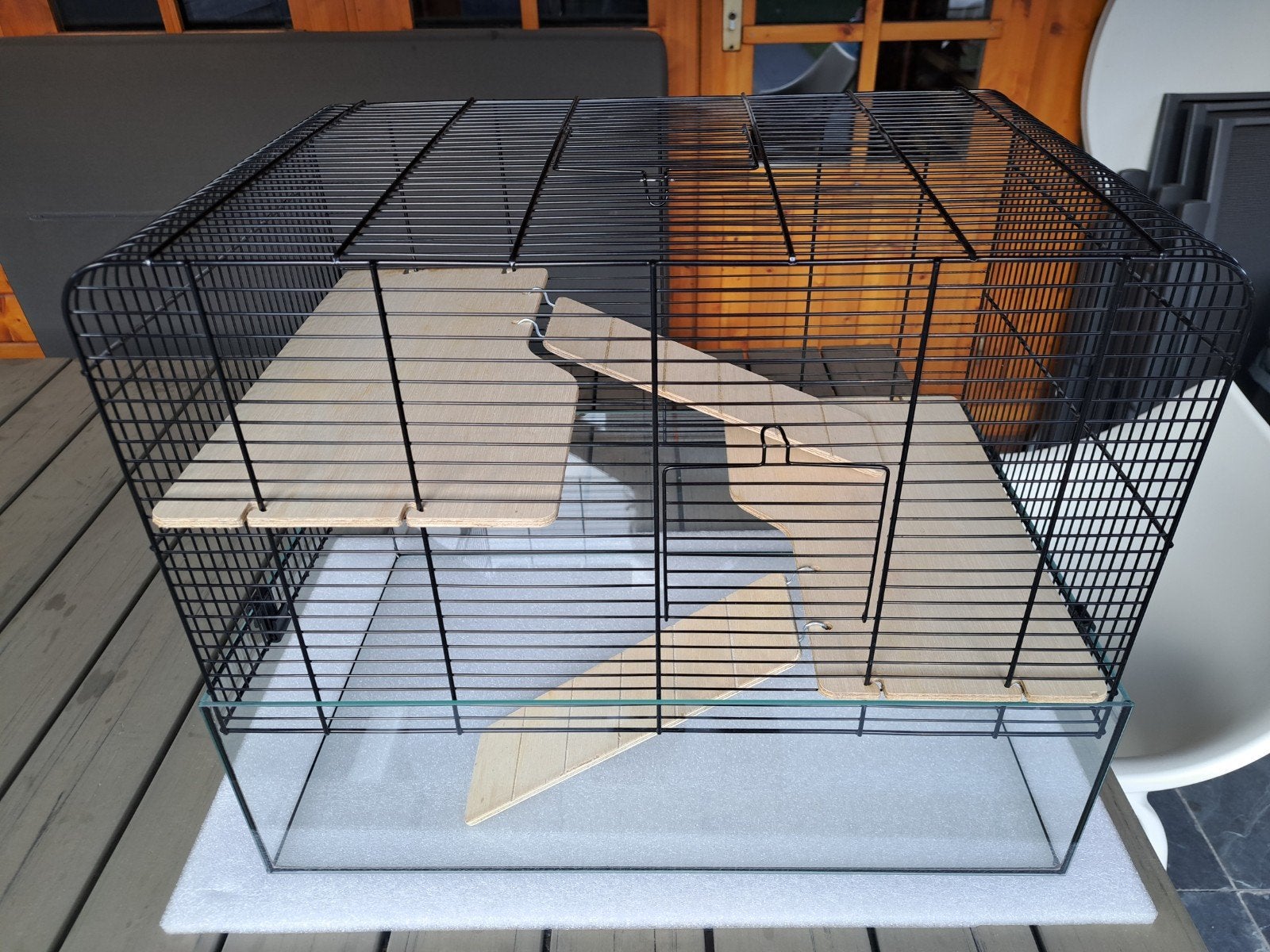 Hamsterkooi Aqualand 2 (65x39x35,5 cm), Dieren en Toebehoren, Ophalen, Zo goed als nieuw