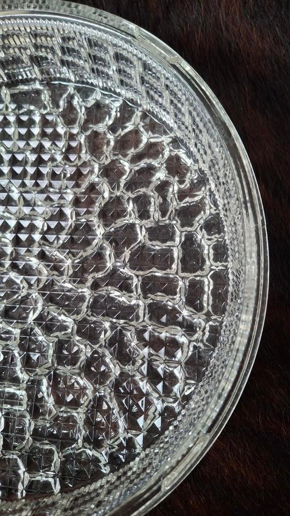 Grote oude plafondlamp 30 cm doorsnede, Antiek en Kunst, Ophalen of Verzenden