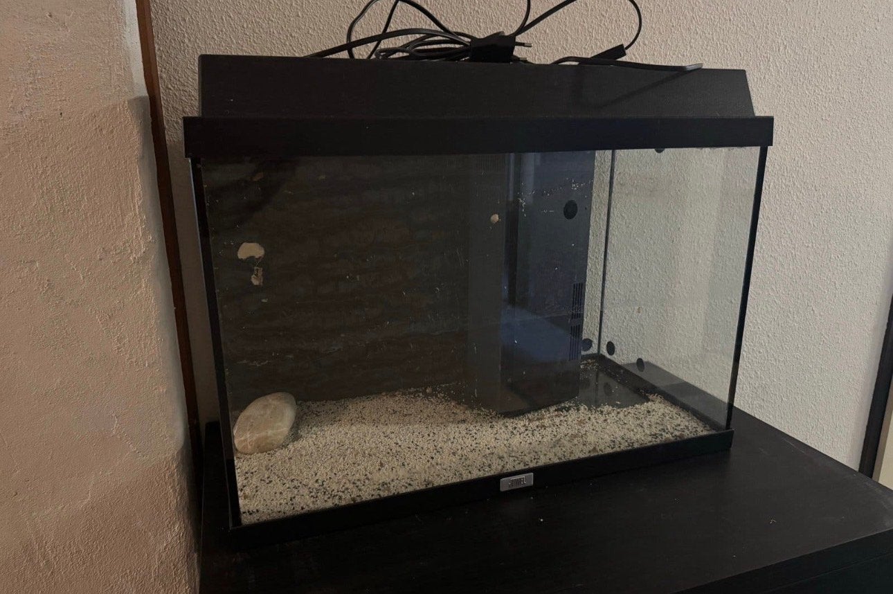 Juwel aquarium met achterwand, Ophalen, Gebruikt, Juwel