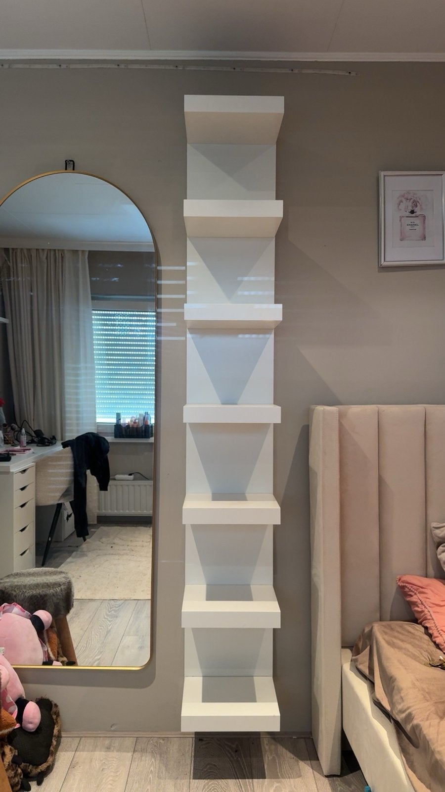 Ikea wall shelf white, Huis en Inrichting, Ophalen, Zo goed als nieuw