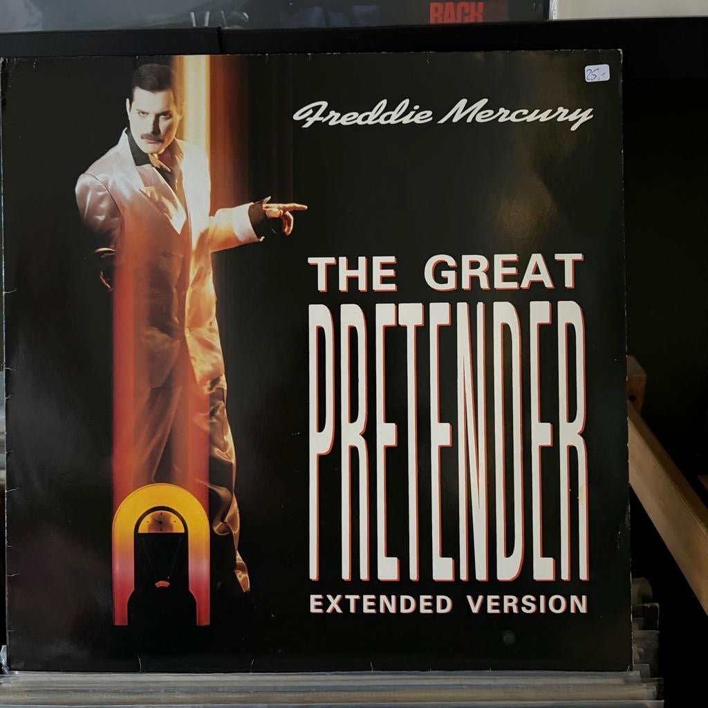Freddie Mercury - The Great Pretender (Extended Version), Cd's en Dvd's, Vinyl | Pop, Ophalen of Verzenden, 1980 - 1989, Gebruikt