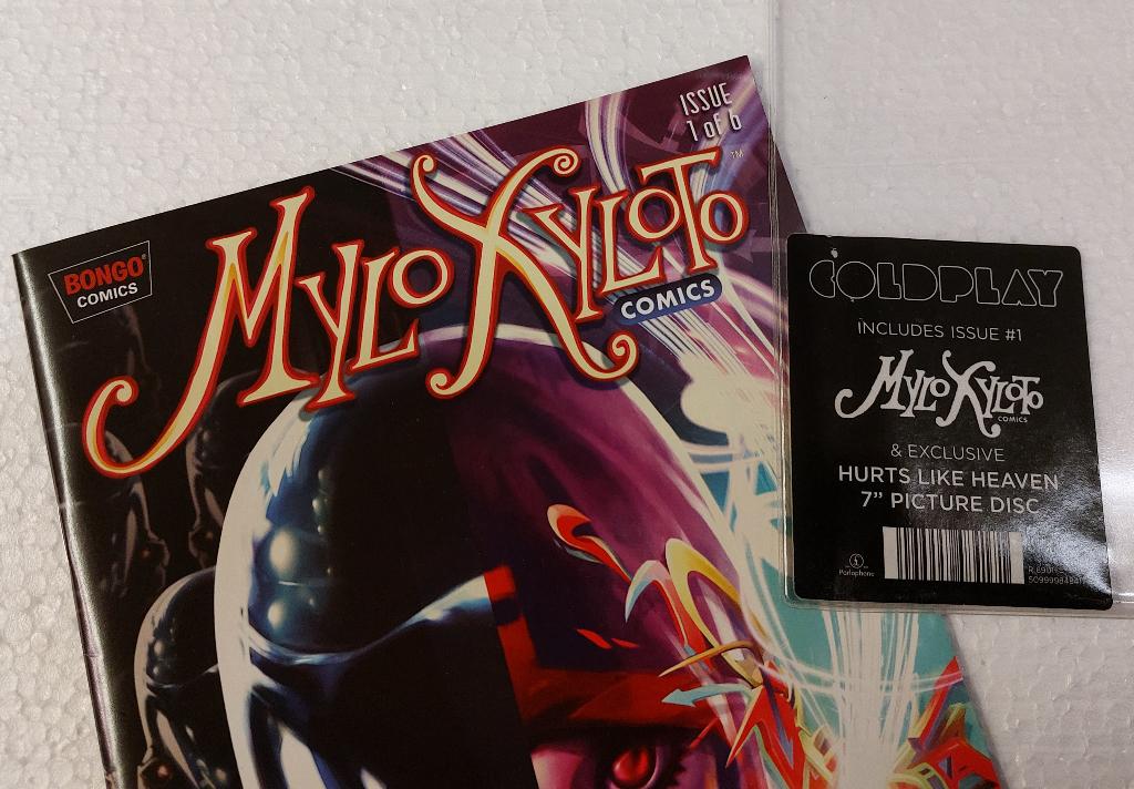 Coldplay COMIC BOOK Mylo Xyloto NIEUW, Verzenden, Nieuw, Coldplay, NvT
