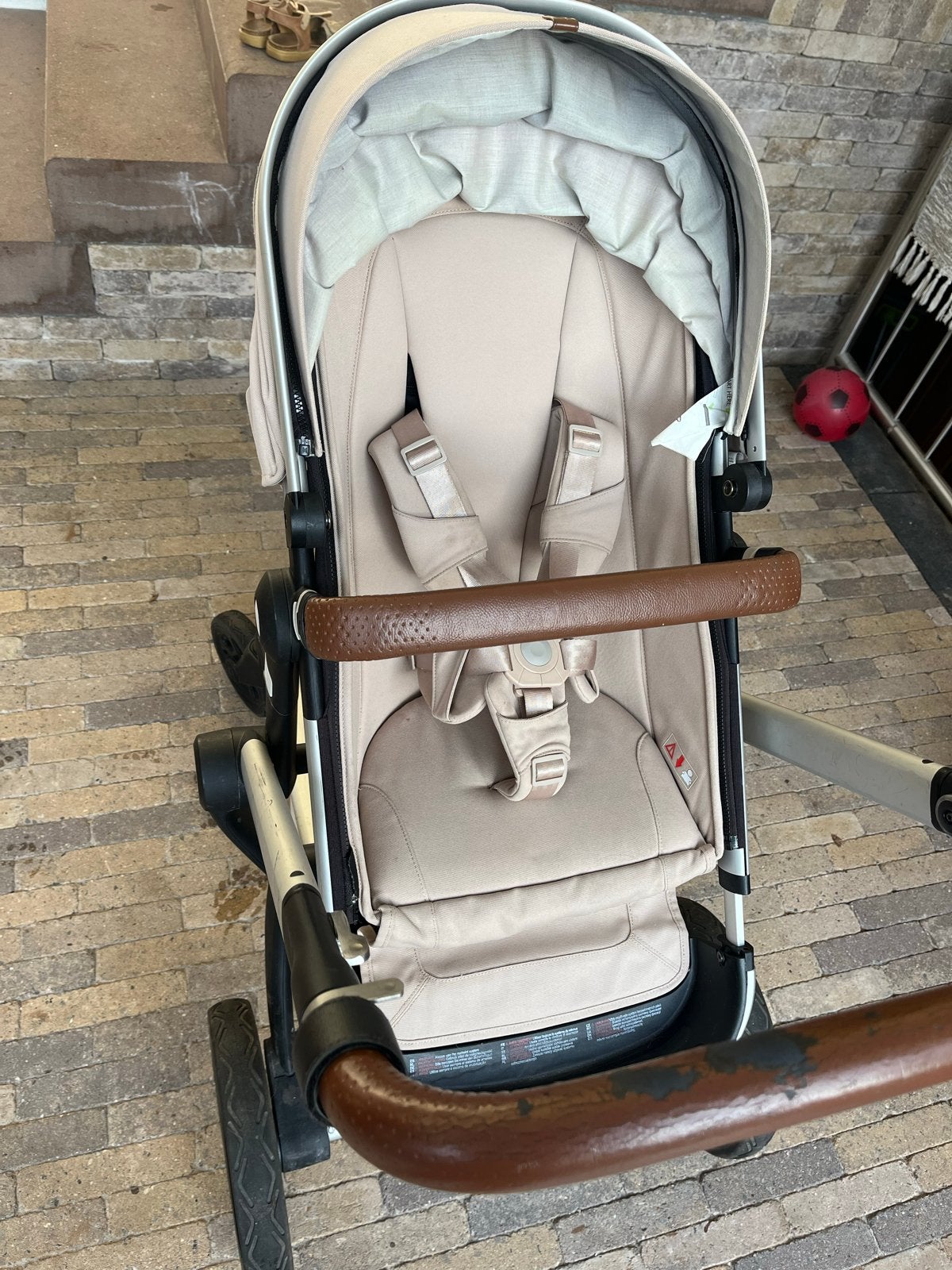 Joolz Day kinderwagen - Beige met bruine accenten, Ophalen, Gebruikt, Kinderwagen, Overige merken
