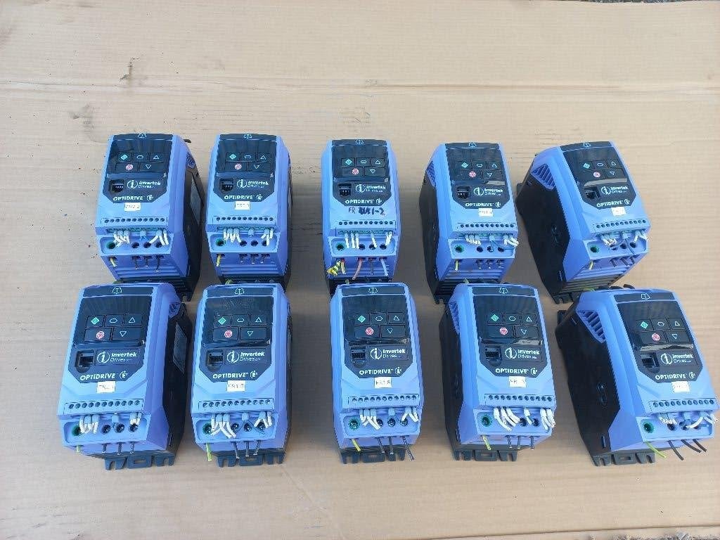 Invertek Optidrive E3 frequentieregelaars 1 kw regelaar, Ophalen of Verzenden, Zo goed als nieuw