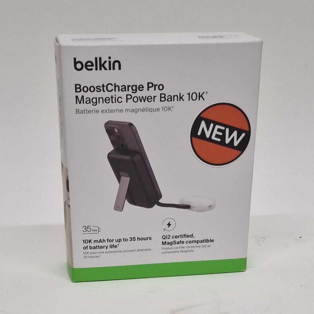 Belkin BoostCharge Pro magnetische powerbank | Nieuw, Belkin, Nieuw, Support@belkin.com, 12045 E. Waterfront Drive
Playa Vista, CA 90094
United States