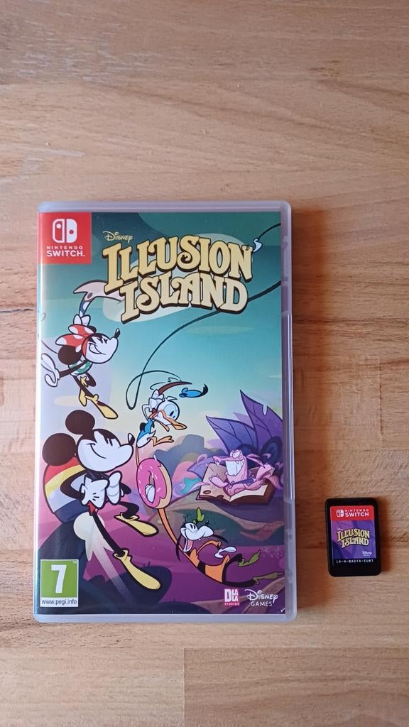 Disney Illusion Island - Nintendo Switch, Eén computer, Ophalen of Verzenden, Zo goed als nieuw, 3 spelers of meer