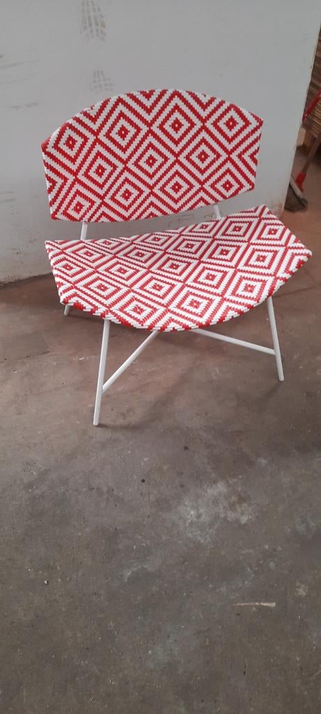 Lounge stoel zgan 6 stuks, Tuin en Terras, Ophalen, Zo goed als nieuw, Kunststof