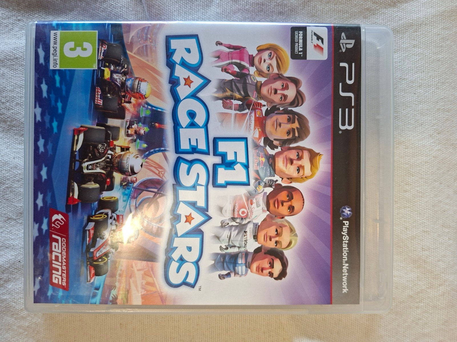 F1 Race Stars PS3 - Racegame voor PlayStation 3, Spelcomputers en Games, Gebruikt, Racen en Vliegen, Ophalen of Verzenden, Eén computer