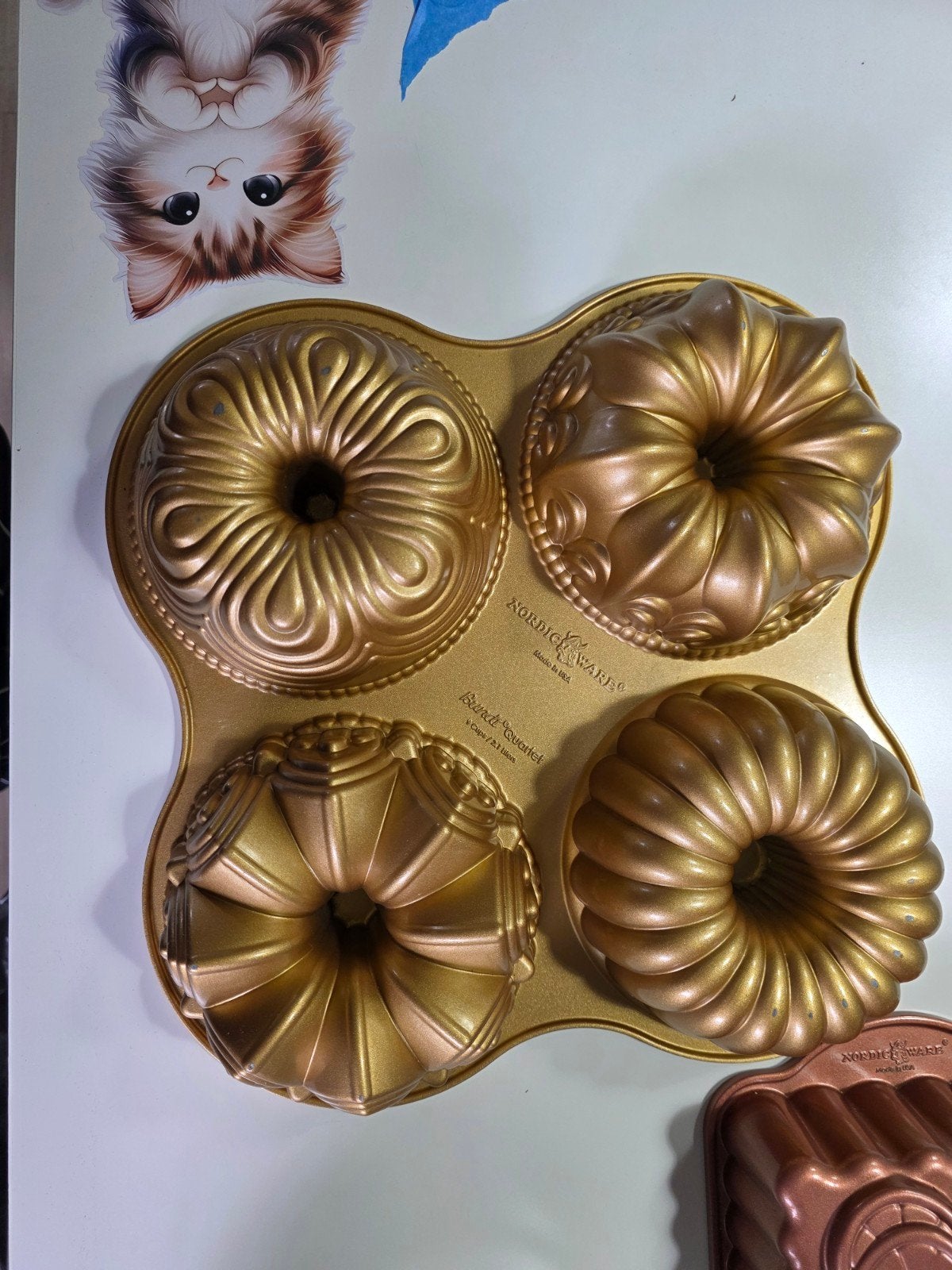 Nordic Ware bak vorm, Ophalen of Verzenden, Zo goed als nieuw, Taarten, Bakvorm