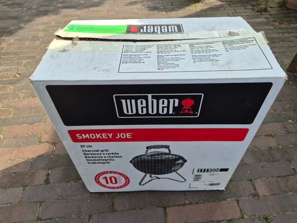 Weber barbecue bbq Smokey Joe nieuw, Tuin en Terras, Houtskoolbarbecues, Ophalen of Verzenden, Nieuw