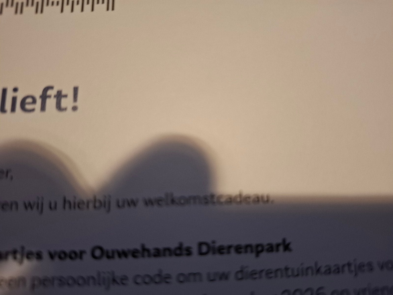 4 tickets ouwehands dierenpark met code reserveren, Drie personen of meer, Ticket of Toegangskaart