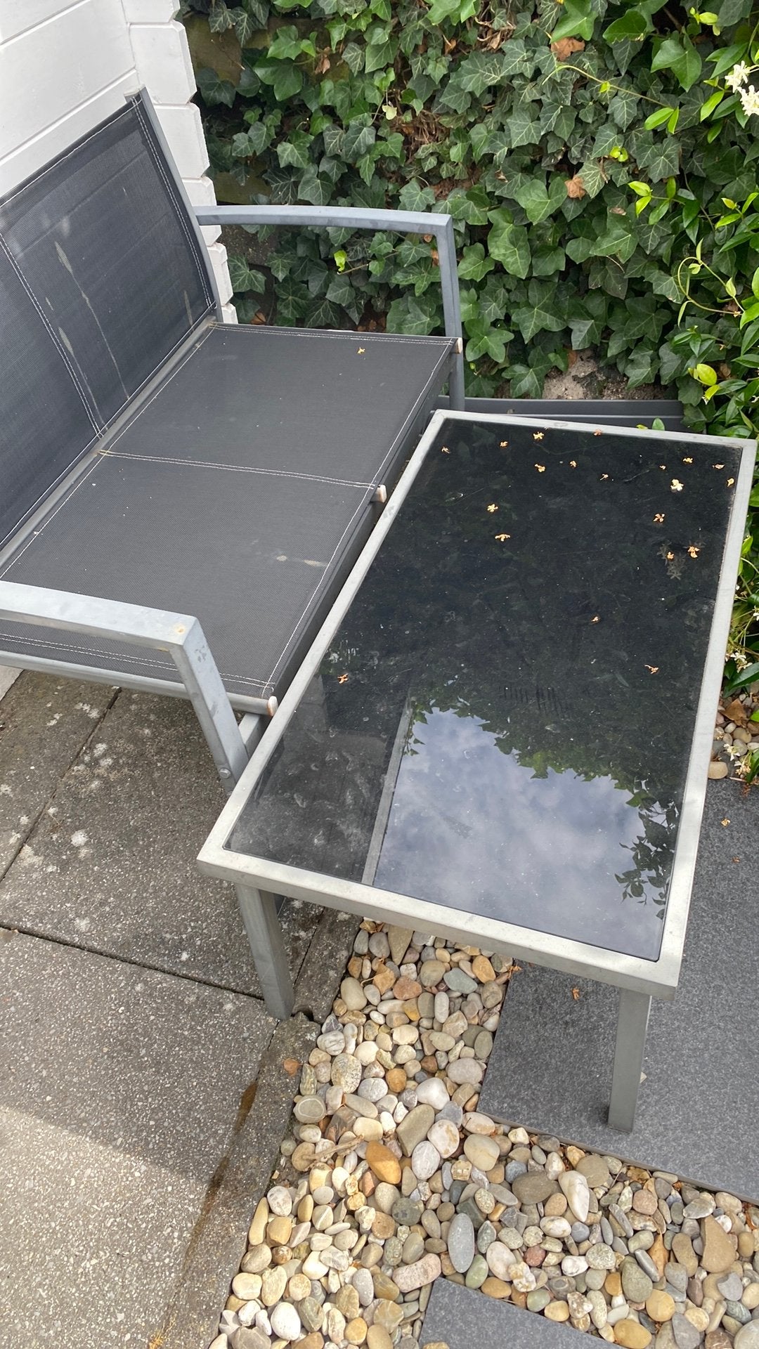 Tuin set, Tuin en Terras, Tuinsets en Loungesets, Ophalen, Zo goed als nieuw, Bank