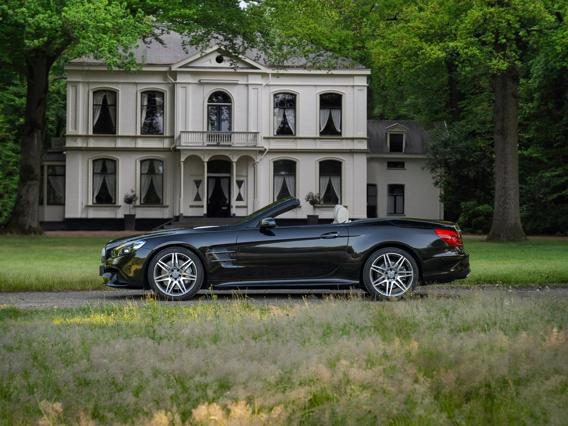 Mercedes-Benz SL-Klasse 400 (bj 2017, automaat), Auto's, Mercedes-Benz, Bedrijf, Te koop, SL, ABS, Airbags, Airconditioning, Alarm